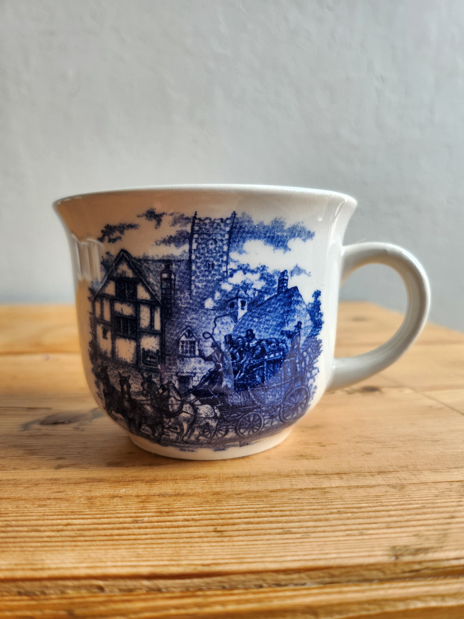 Tasse à café + coupelle style anglaise lot de 6   Patine