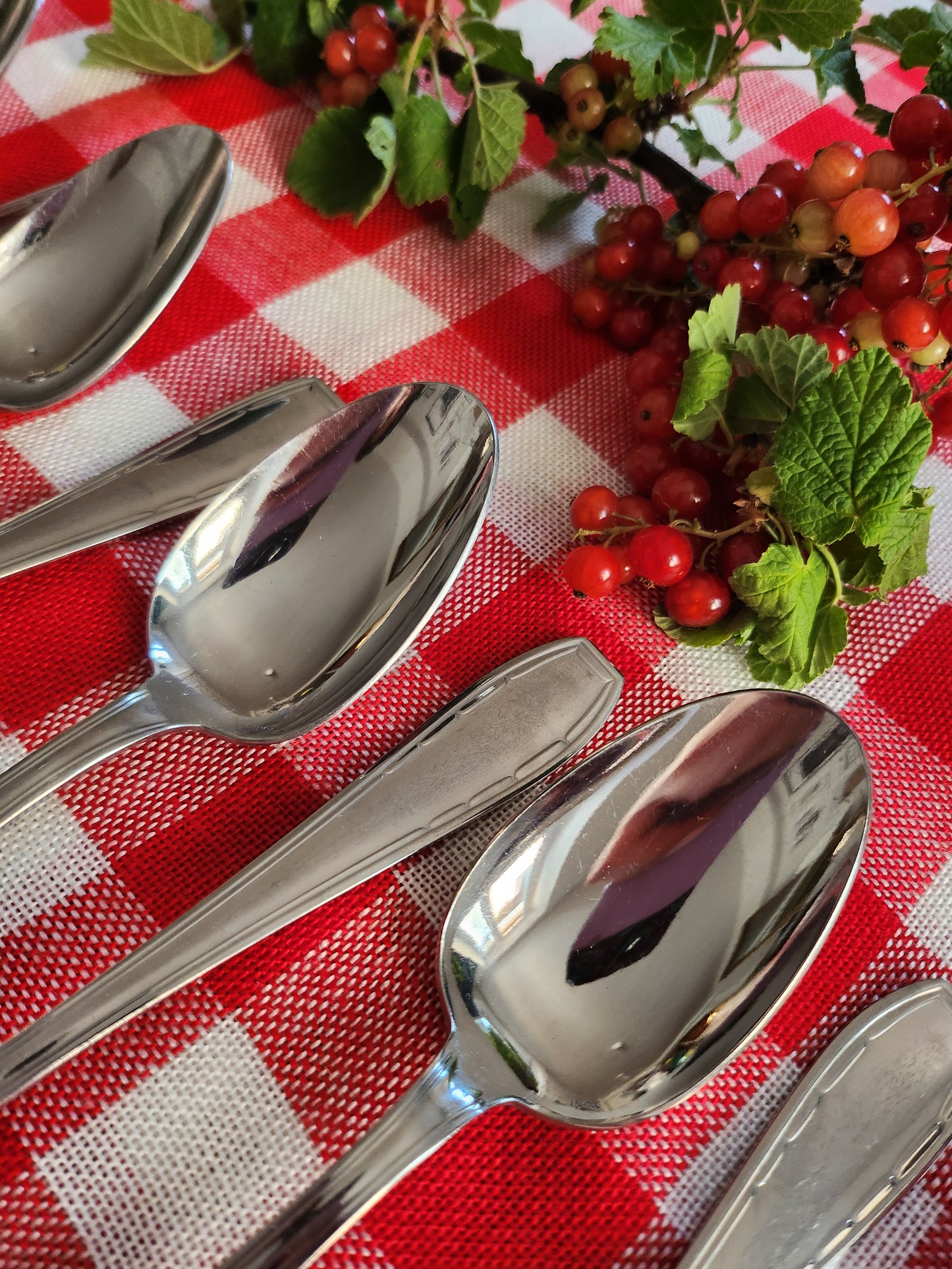 Cuillère à soupe en inox lot de 12  Vaisselle Patine