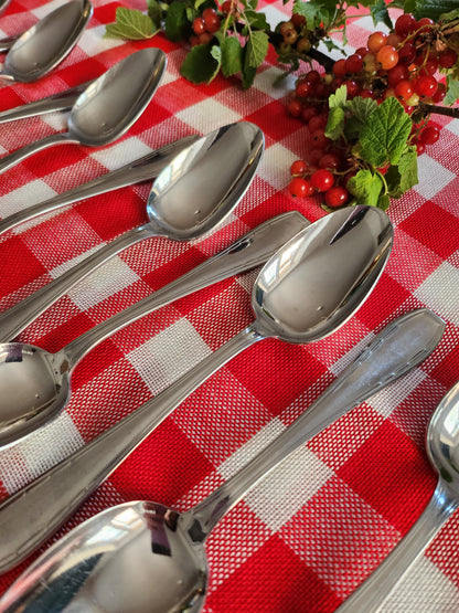 Cuillère à soupe en inox lot de 12  Vaisselle Patine