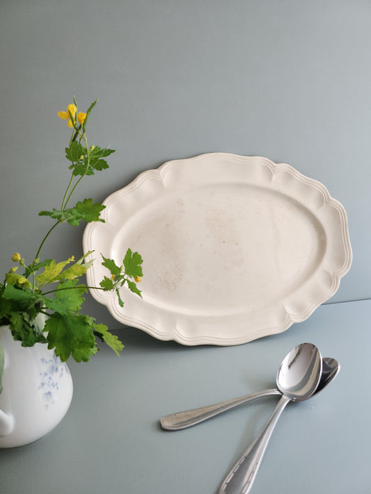 Plat ovale Sarreguemines