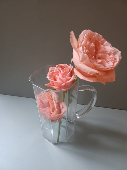 Cruche en verre   Patine
