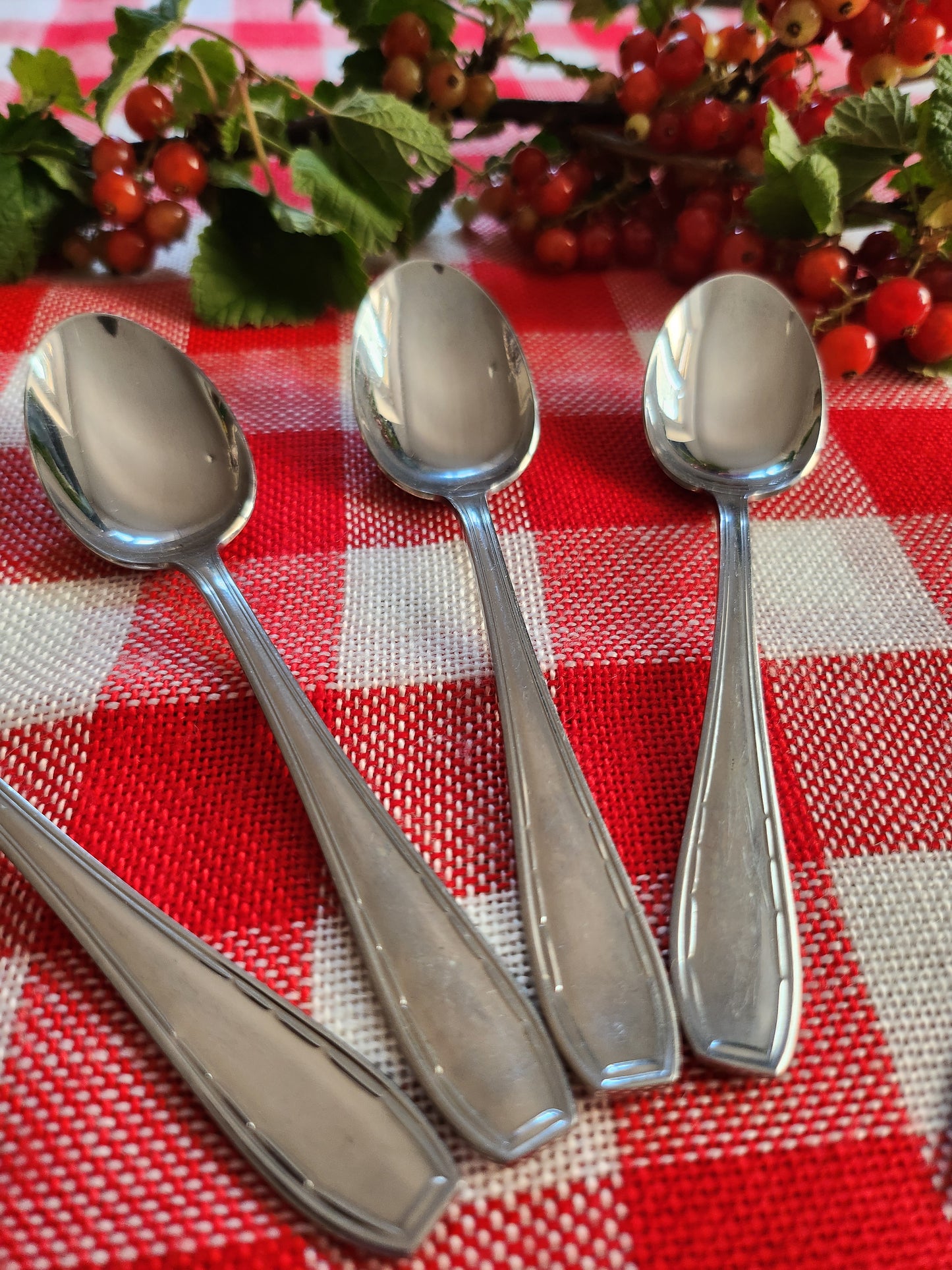 Cuillère à café en inox lot de 5  Vaisselle Patine