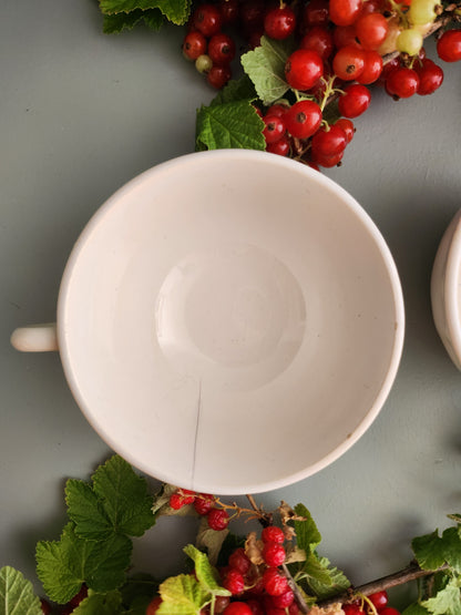 Tasse en porcelaine lot de 2