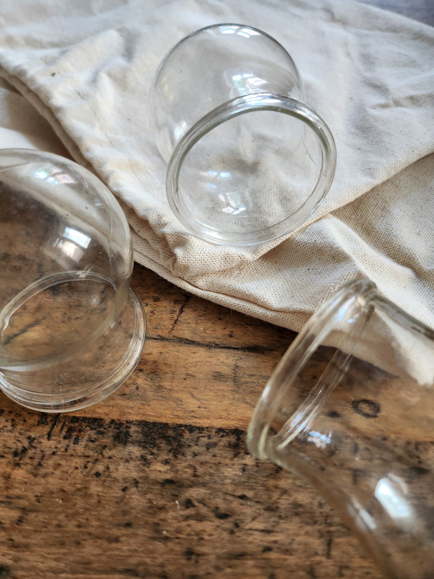 Boîte de 12 ventouses médicales   Patine