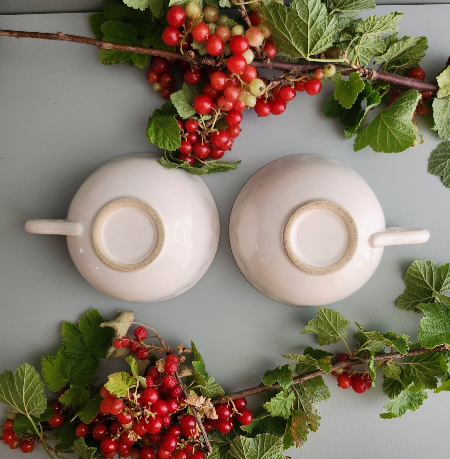 Tasse en porcelaine lot de 2