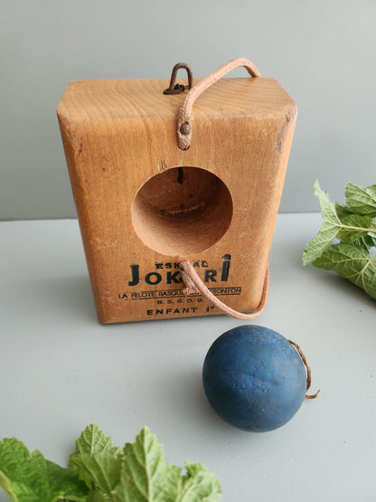 Jeu de Jokari en bois