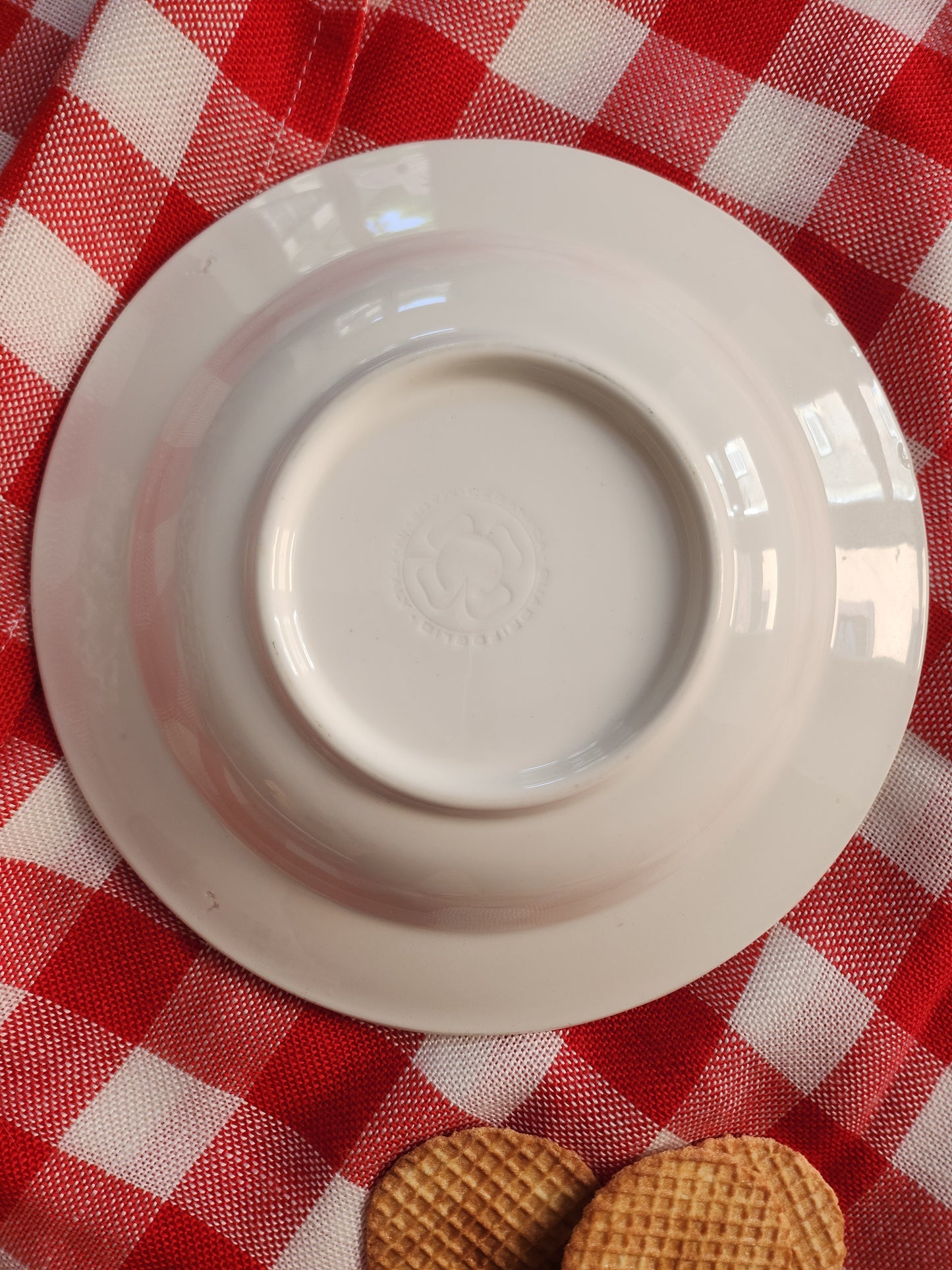 Assiettes creuses Quadrifoglio en céramique lot de 2