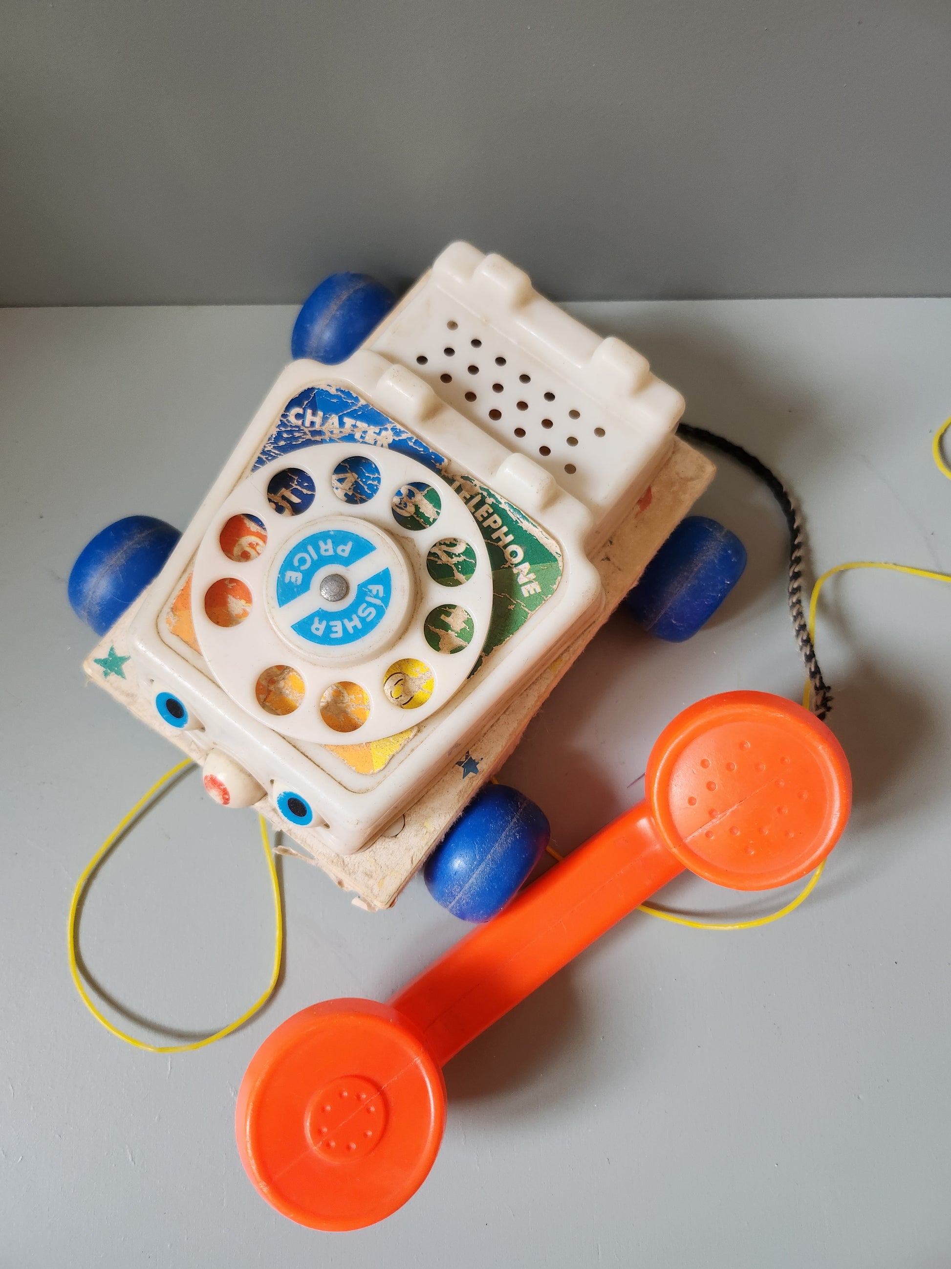 Téléphone Fisher-Price 1961   Patine
