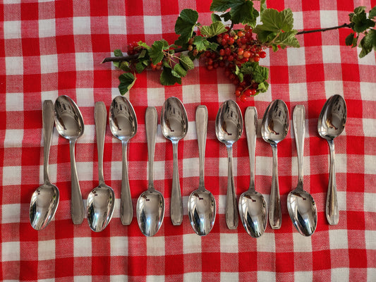 Cuillère à soupe en inox lot de 12