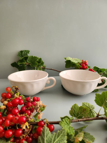 Tasse en porcelaine lot de 2