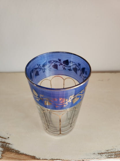 Verre à thé coloré lot de 6   Patine