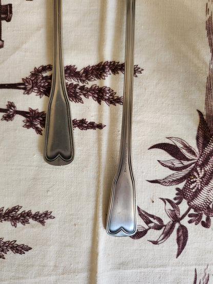 Cuillère à confiture en inox lot de 2   Patine