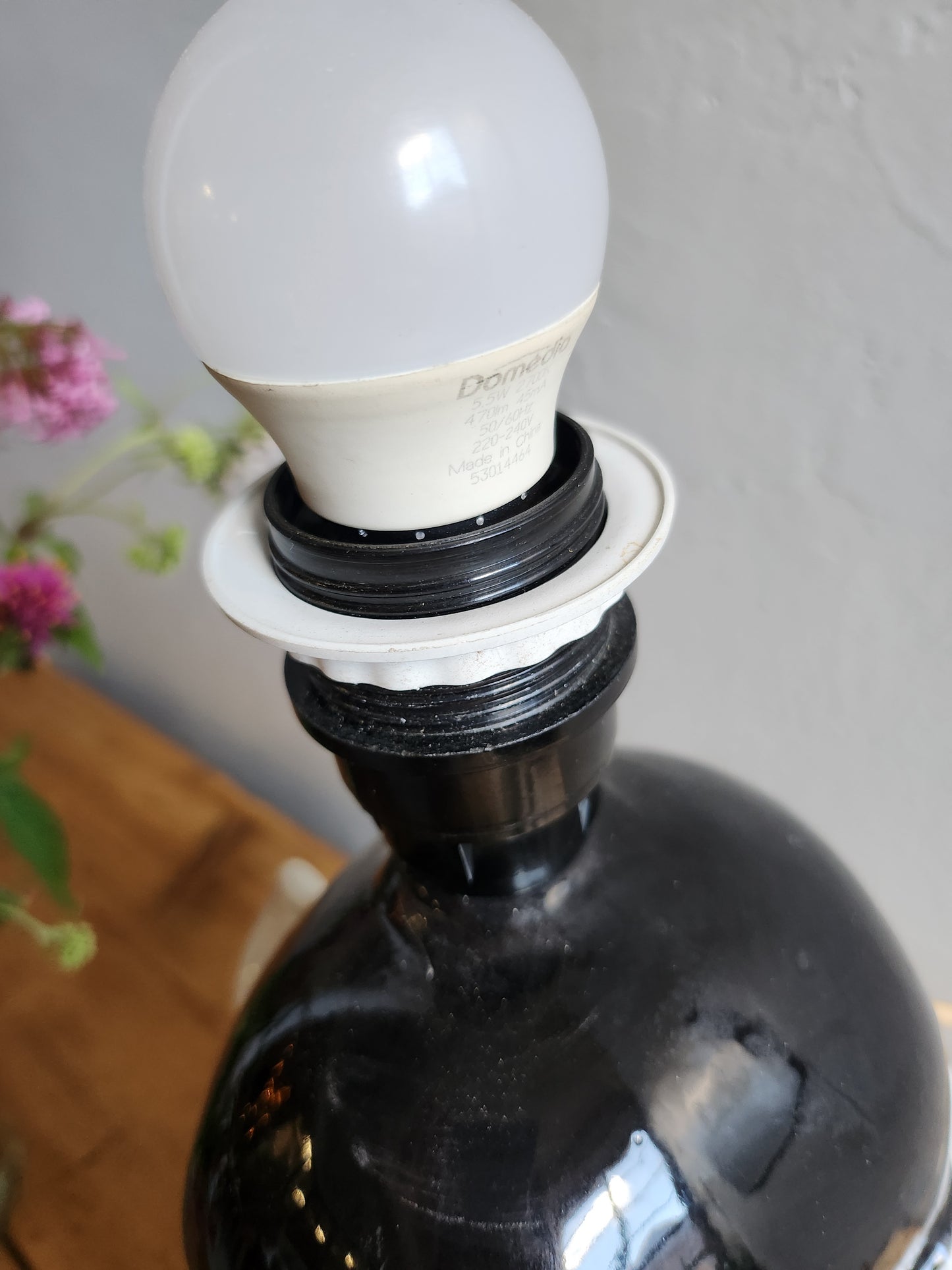 Lampe Pierrot vintage   Patine