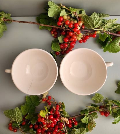Tasse en porcelaine lot de 2