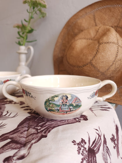 Bol à soupe céramique Obernai   Patine