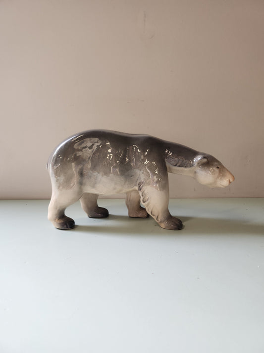 Ours en céramique décoratif