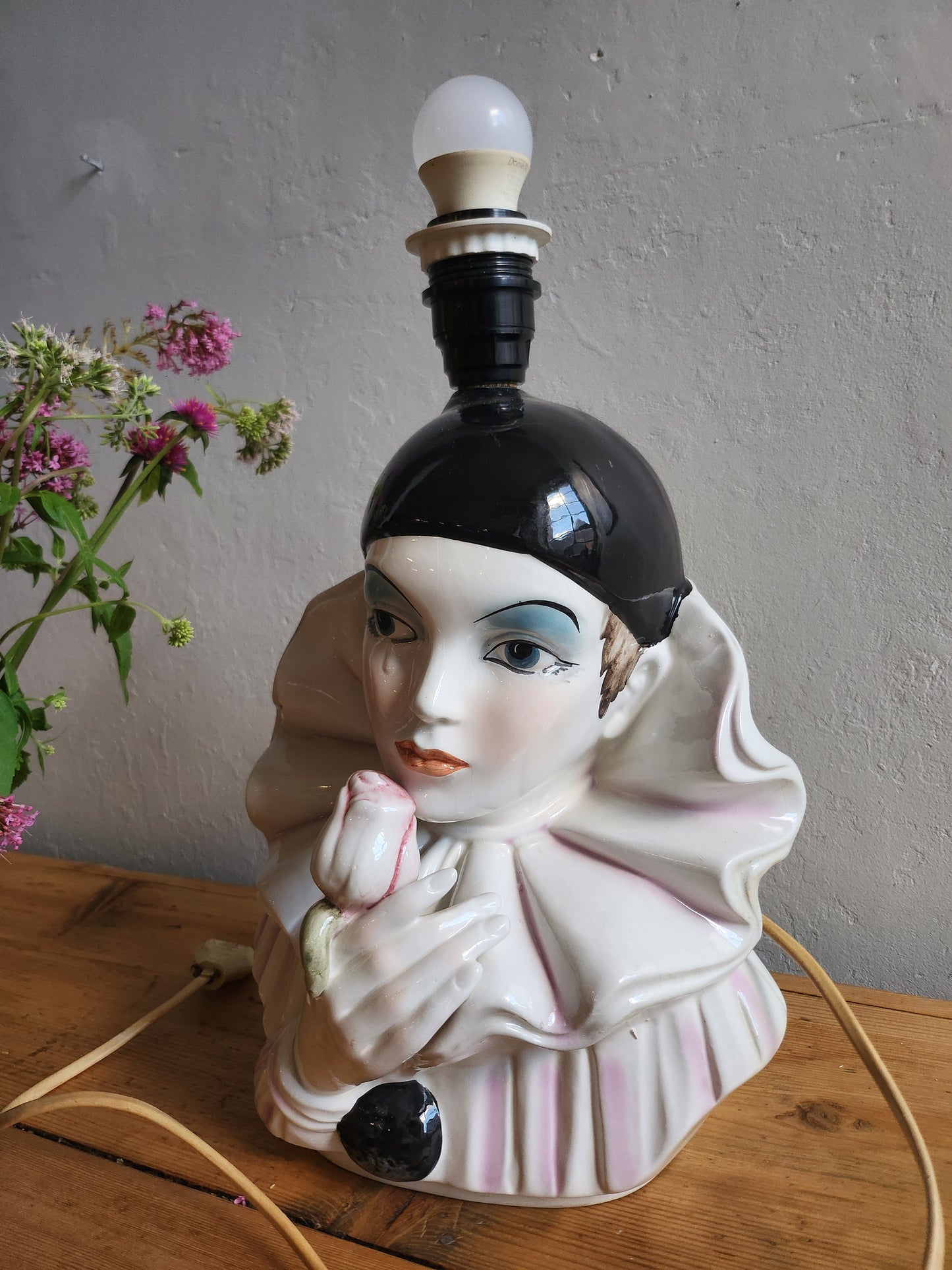 Lampe Pierrot vintage   Patine