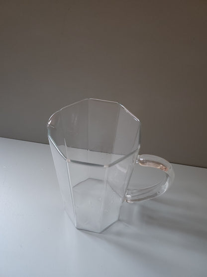 Cruche en verre   Patine
