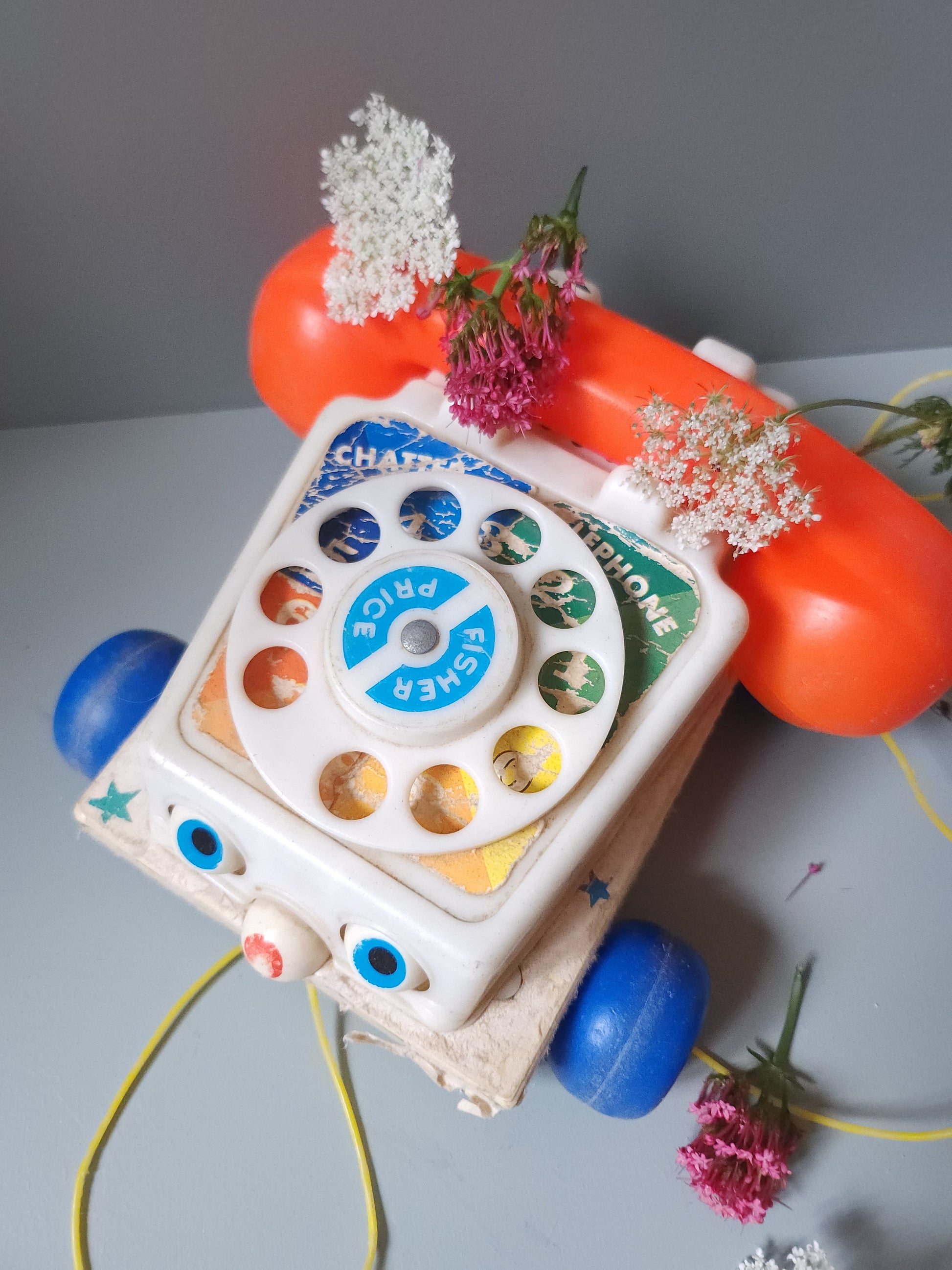 Téléphone Fisher-Price 1961   Patine