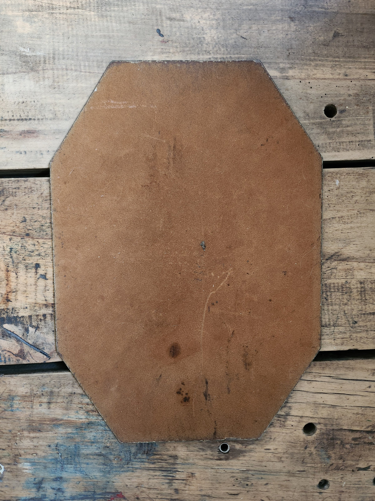 Miroir ancien biseauté   Patine