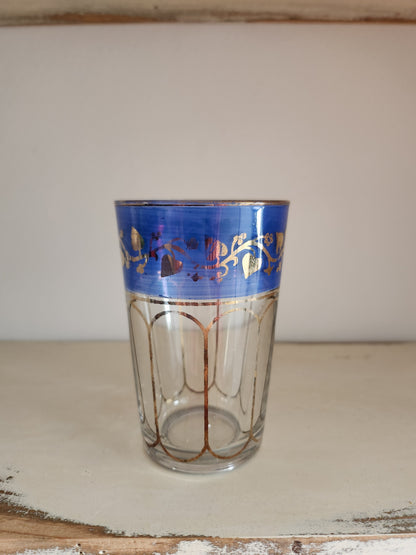 Verre à thé coloré lot de 6   Patine