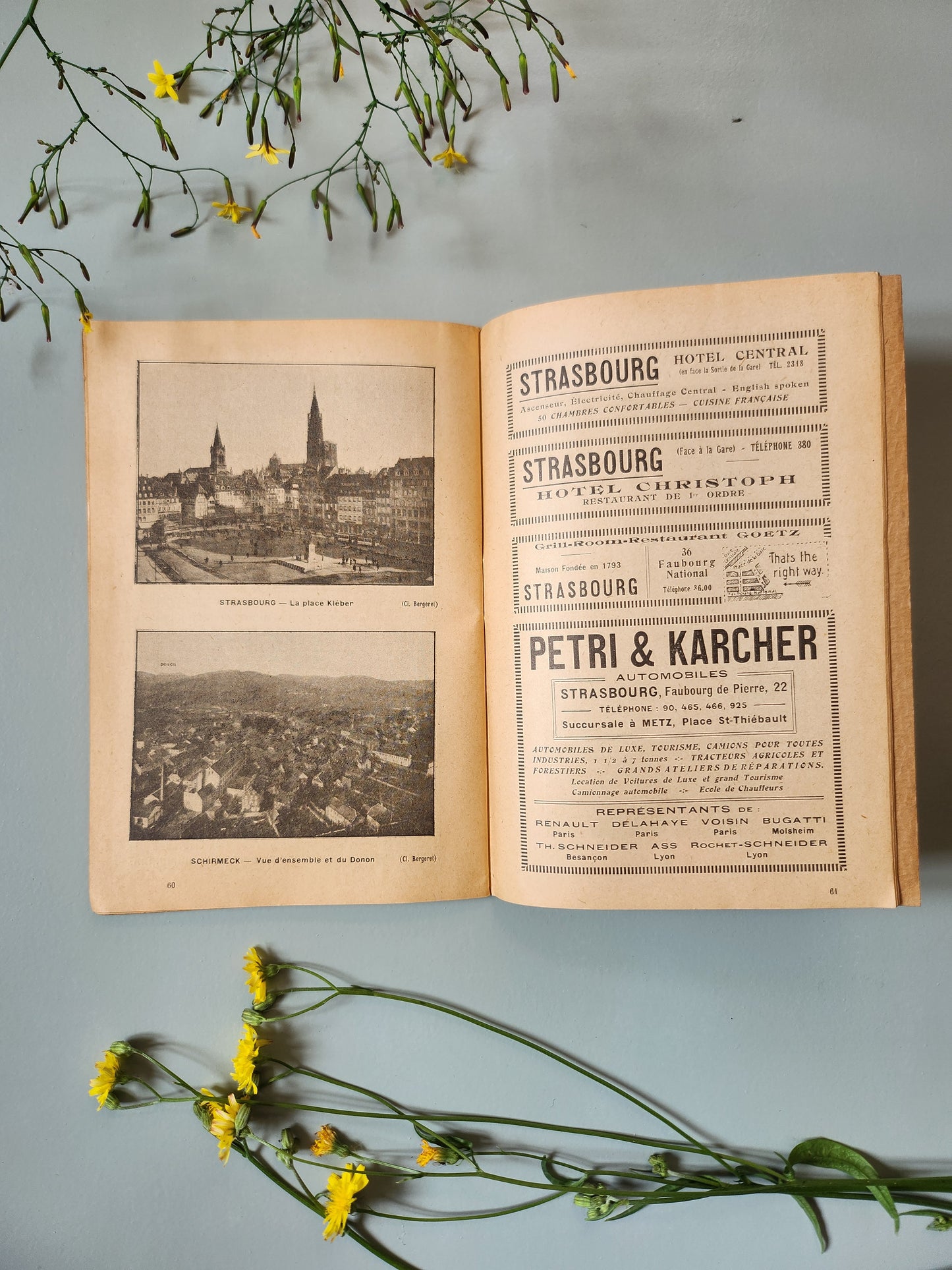 Livret "Guide panoramique des Vosges"   Patine