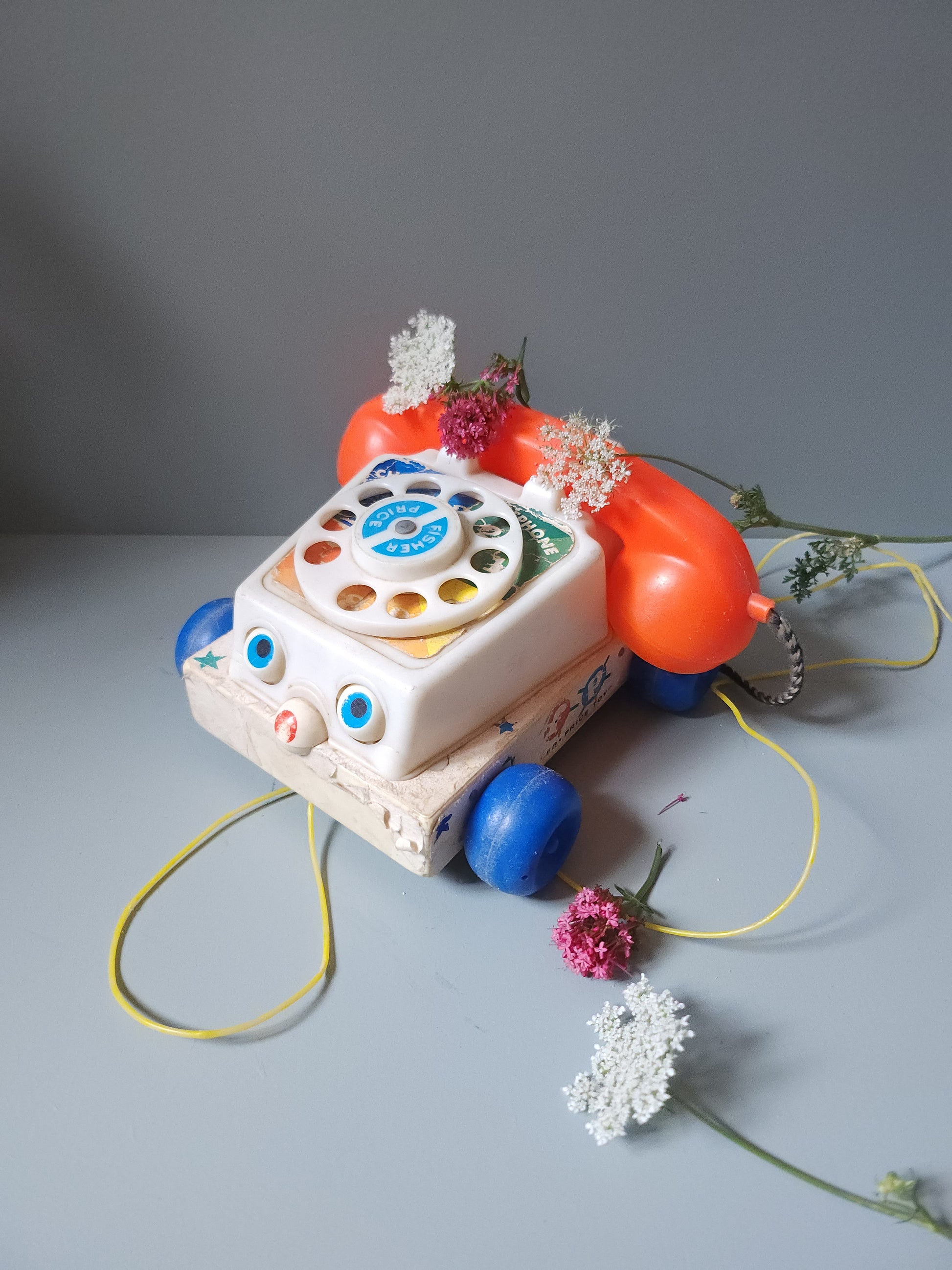 Téléphone Fisher-Price 1961   Patine