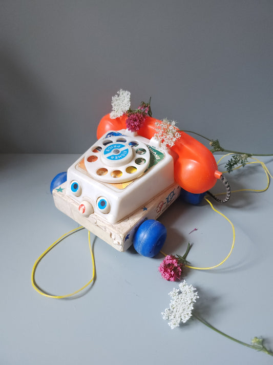 Téléphone Fisher-Price 1961   Patine