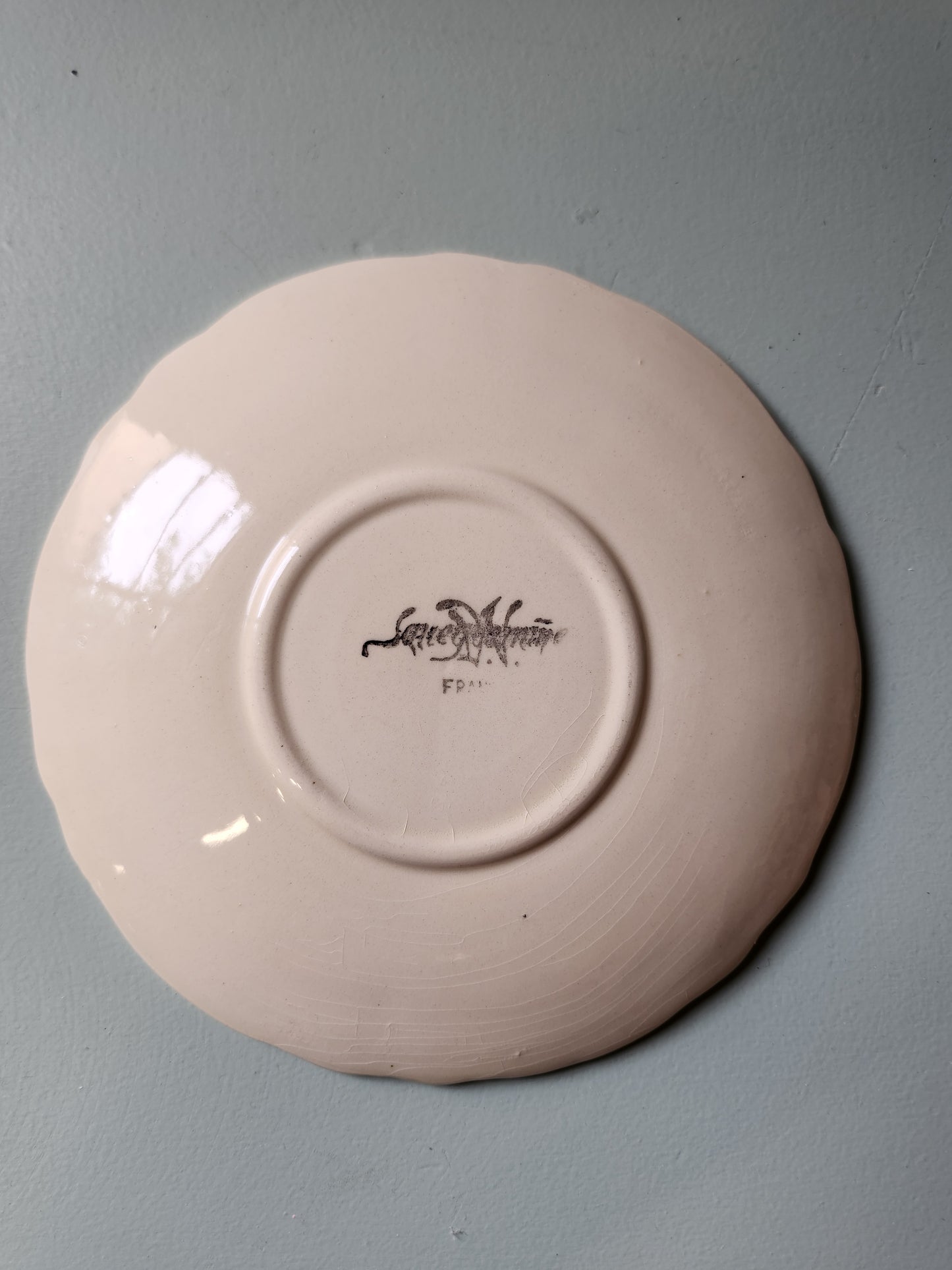 Tasse à café Sarreguemines avec coupelles lot de 6