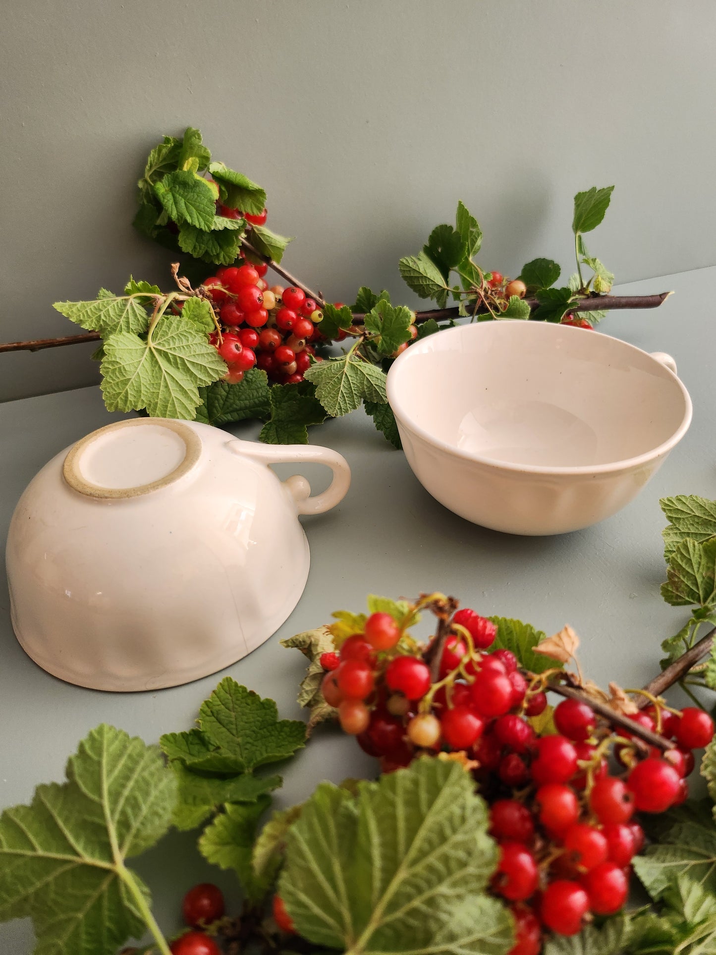 Tasse en porcelaine lot de 2