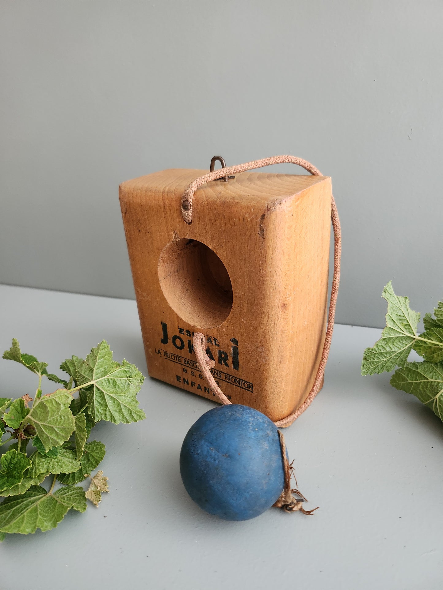 Jeu de Jokari en bois