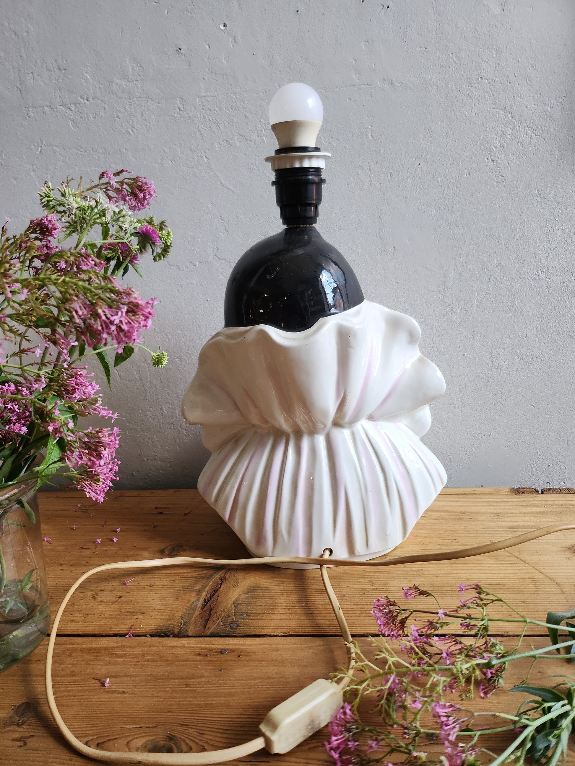 Lampe Pierrot vintage   Patine