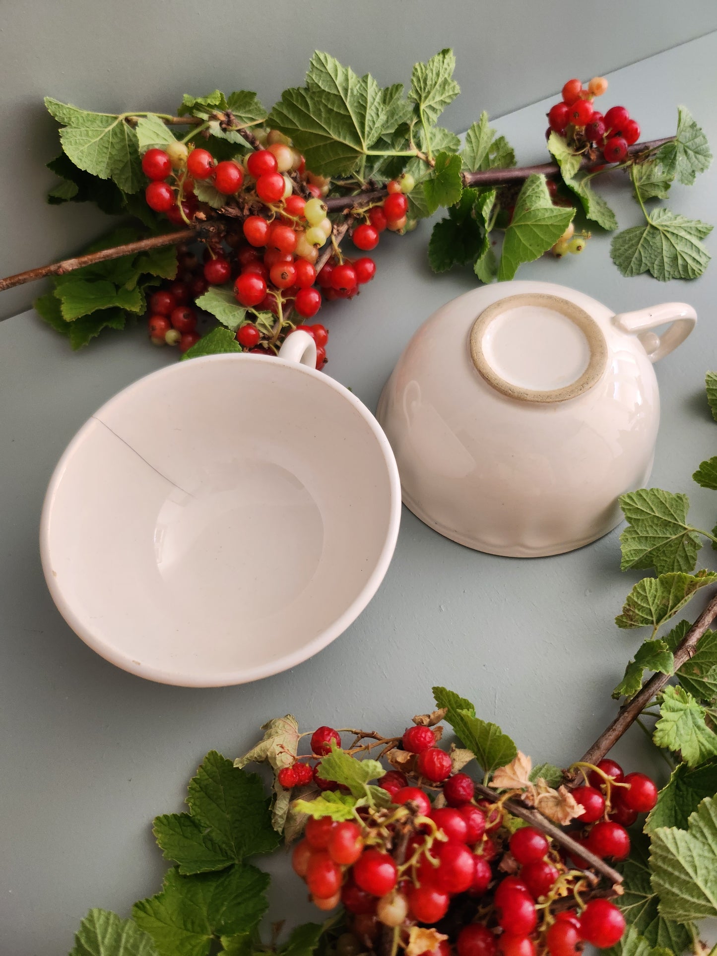 Tasse en porcelaine lot de 2