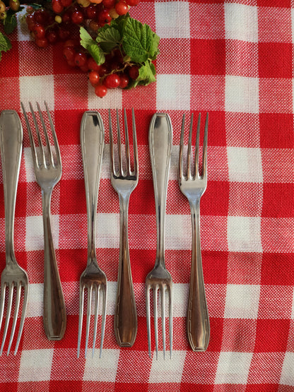 Fourchette en inox lot de 12  Vaisselle Patine