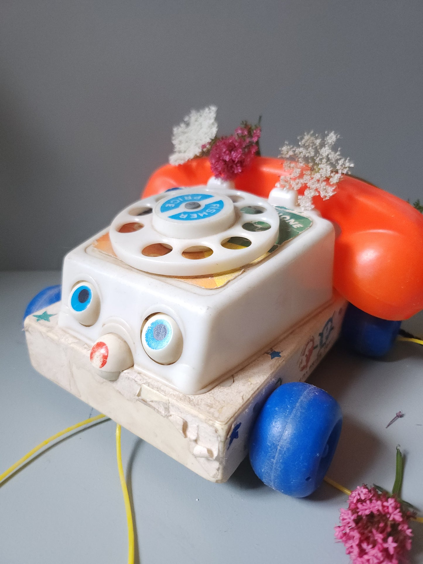 Téléphone Fisher-Price 1961   Patine