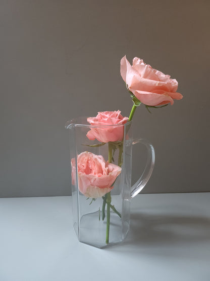 Cruche en verre   Patine