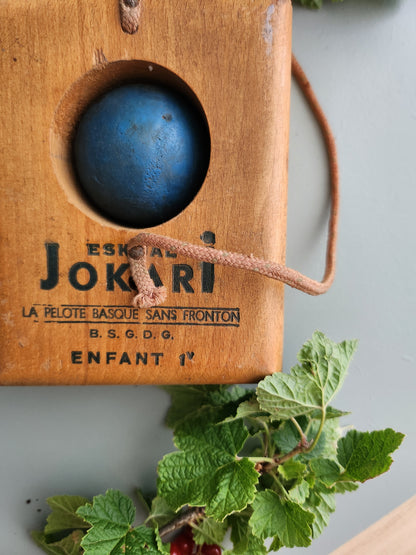 Jeu de Jokari en bois