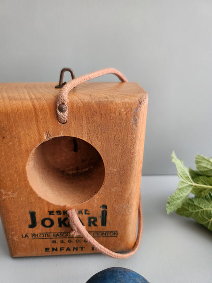 Jeu de Jokari en bois